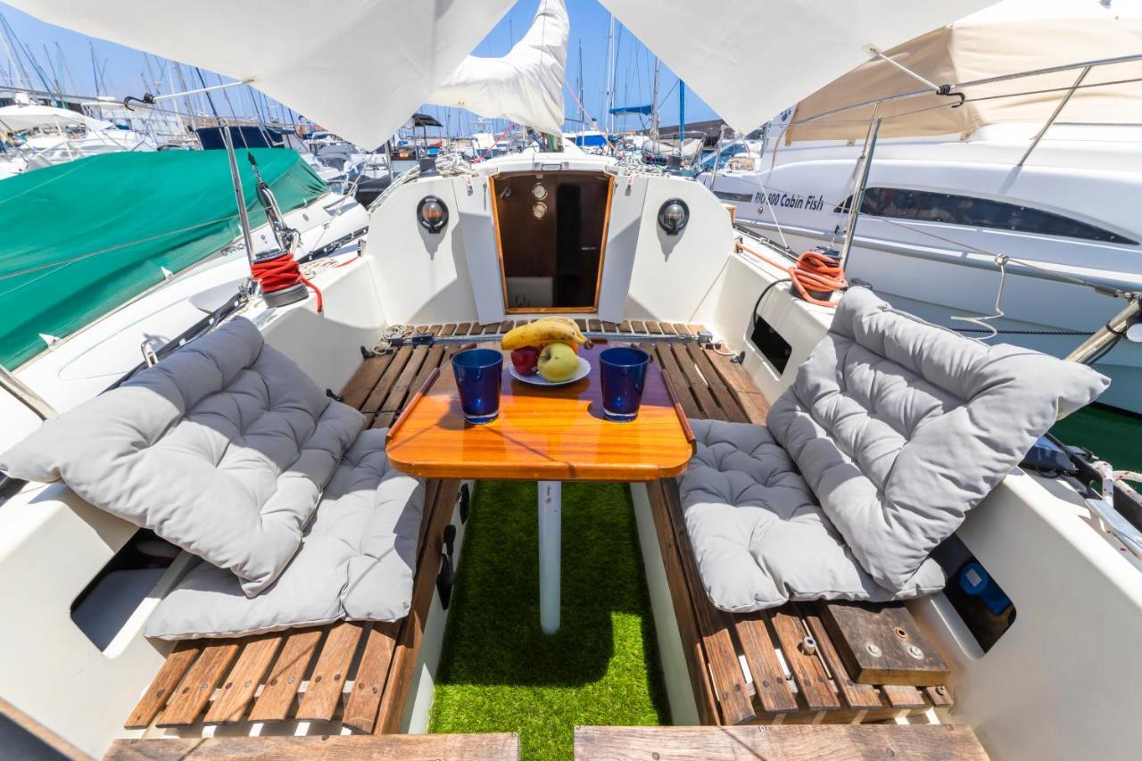 Seaside Chill-Out Stay On A Sail Yacht Пуерто-Калеро Екстер'єр фото